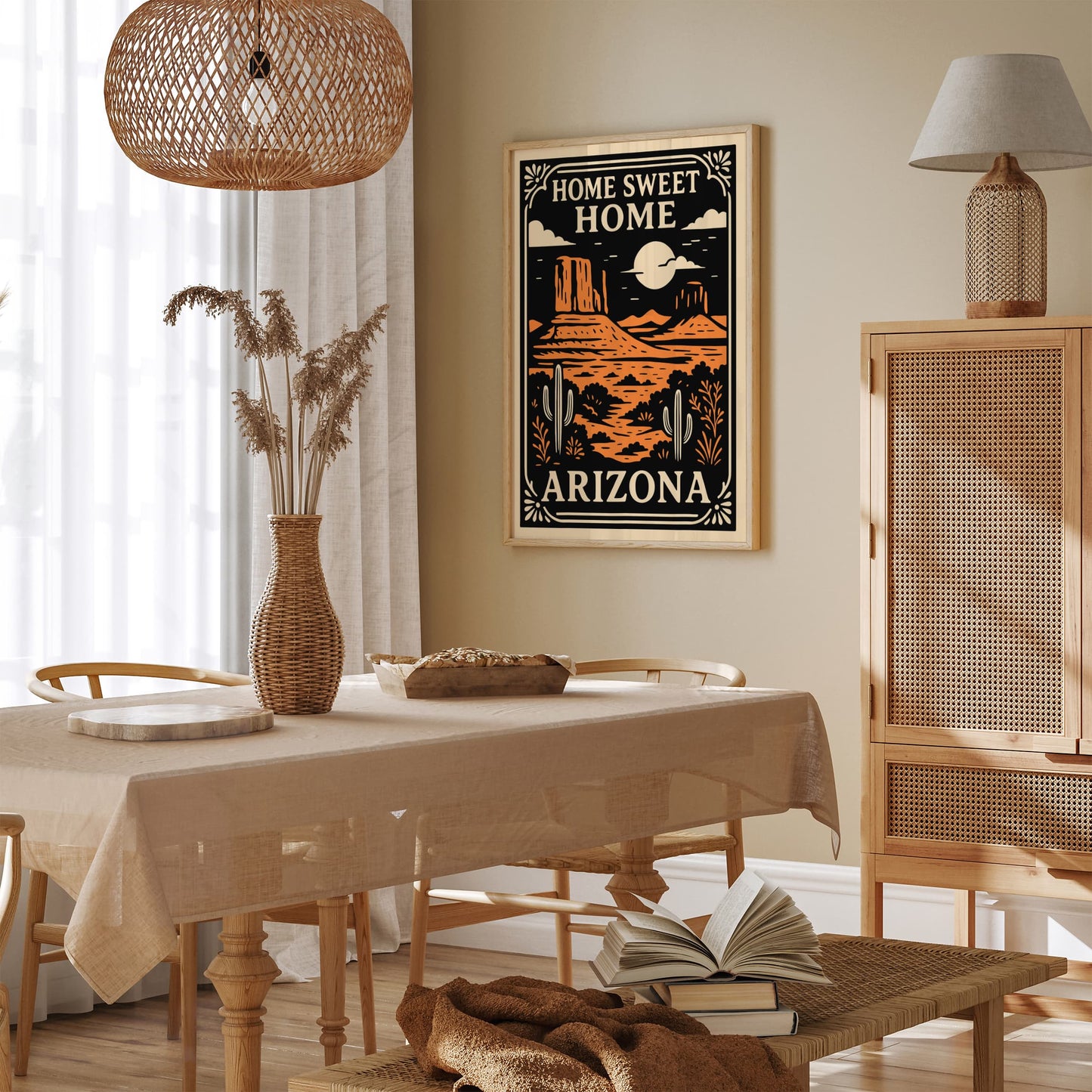 Home Sweet Home Arizona Travel Poster
