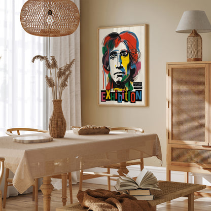 London Pop Art Exhibition Art Print