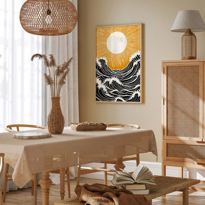 Yellow Sunshine Wall Art 2024