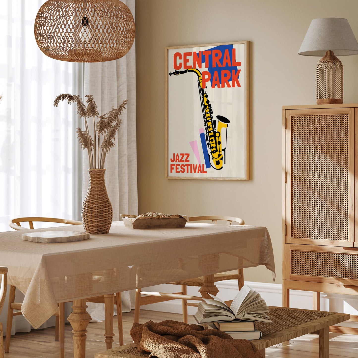 Central Park Jazz Festival Poster
