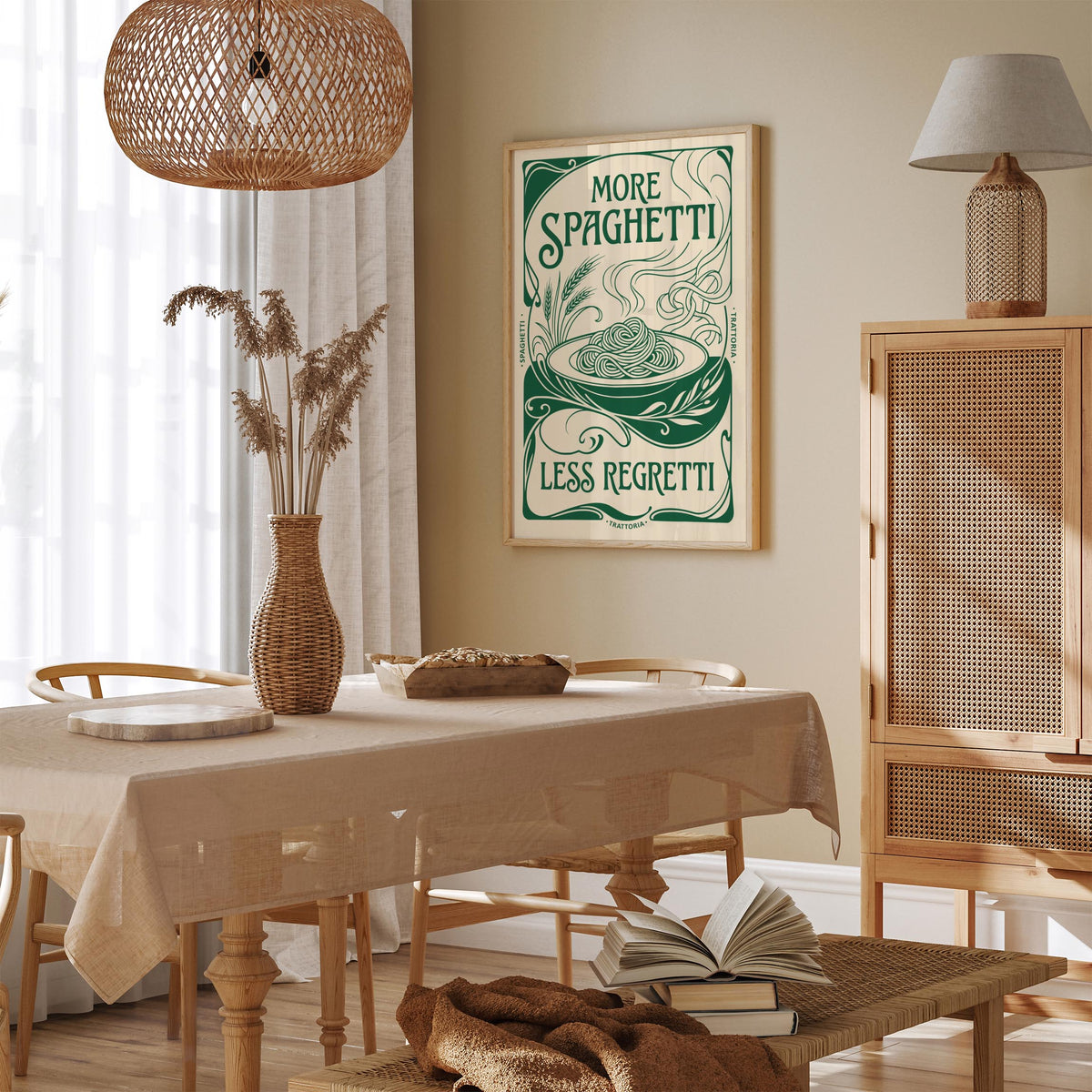 More Spaghetti Less Regretti Poster