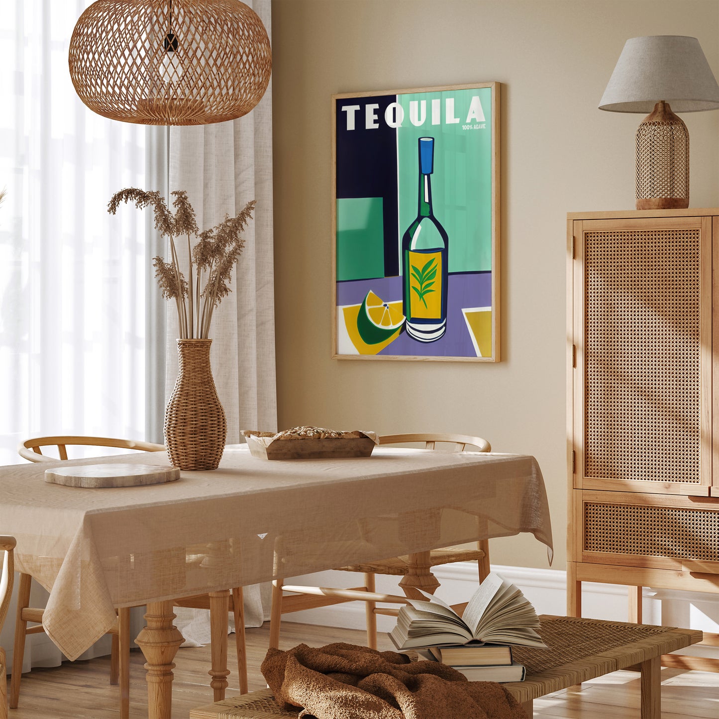 Tequila Drink Kitchen Wall Art