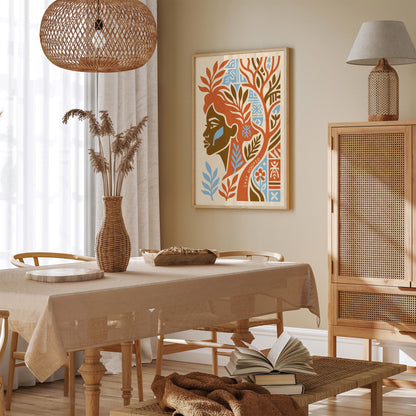 Stay Rooted Afrohemian Poster