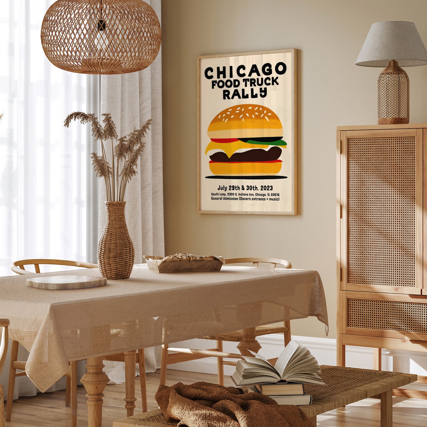 Chicaco Fast Food Festival 2023 Poster