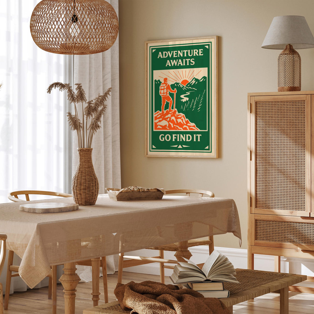 Adventure Awaits Poster