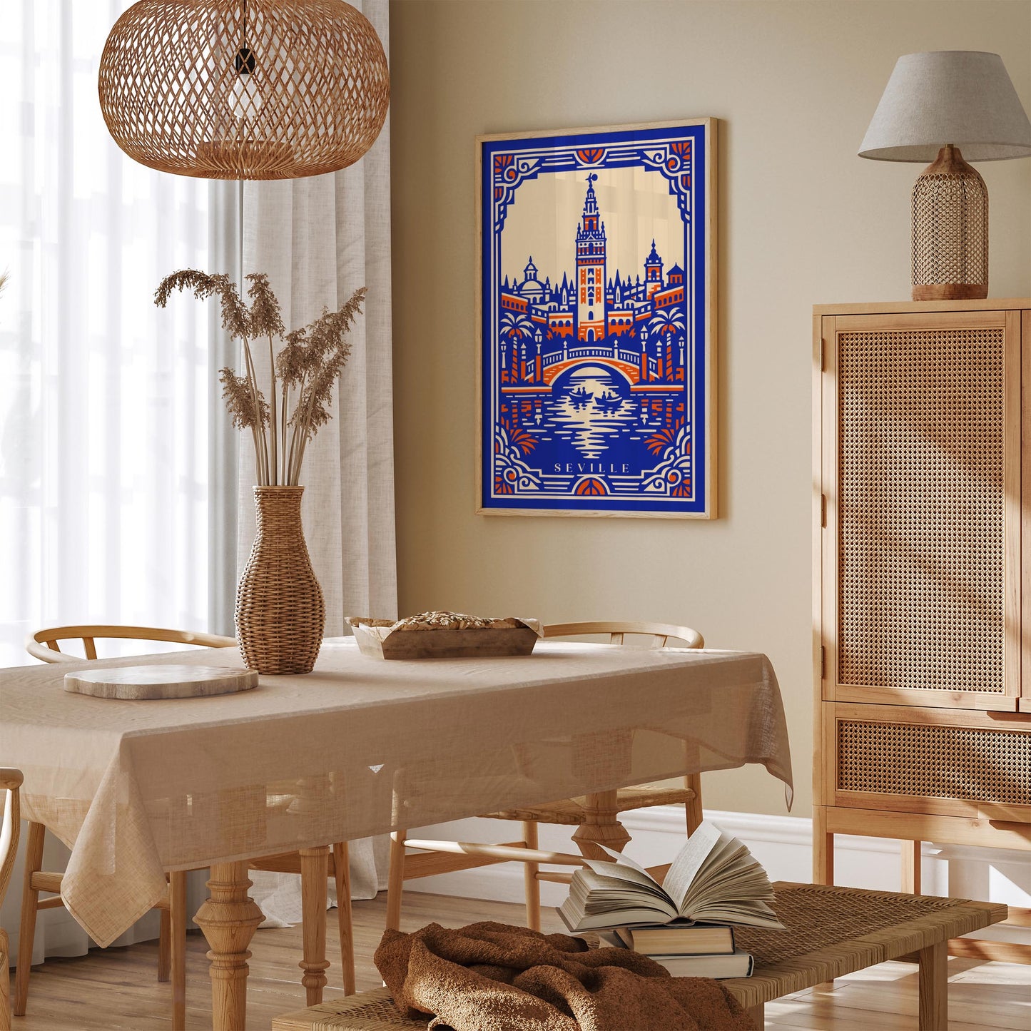 Seville Spain Travel Poster