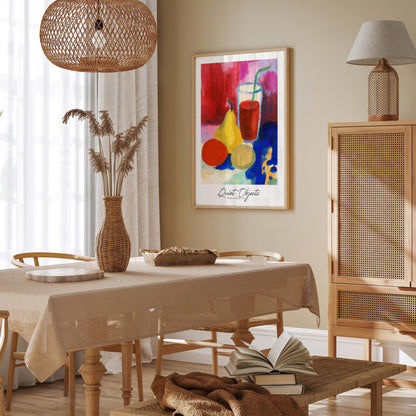 Quiet Object Poster - Modern Exhibition Art Print