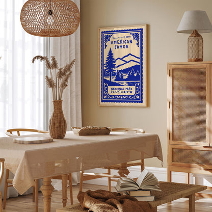 American Samoa National Park Poster