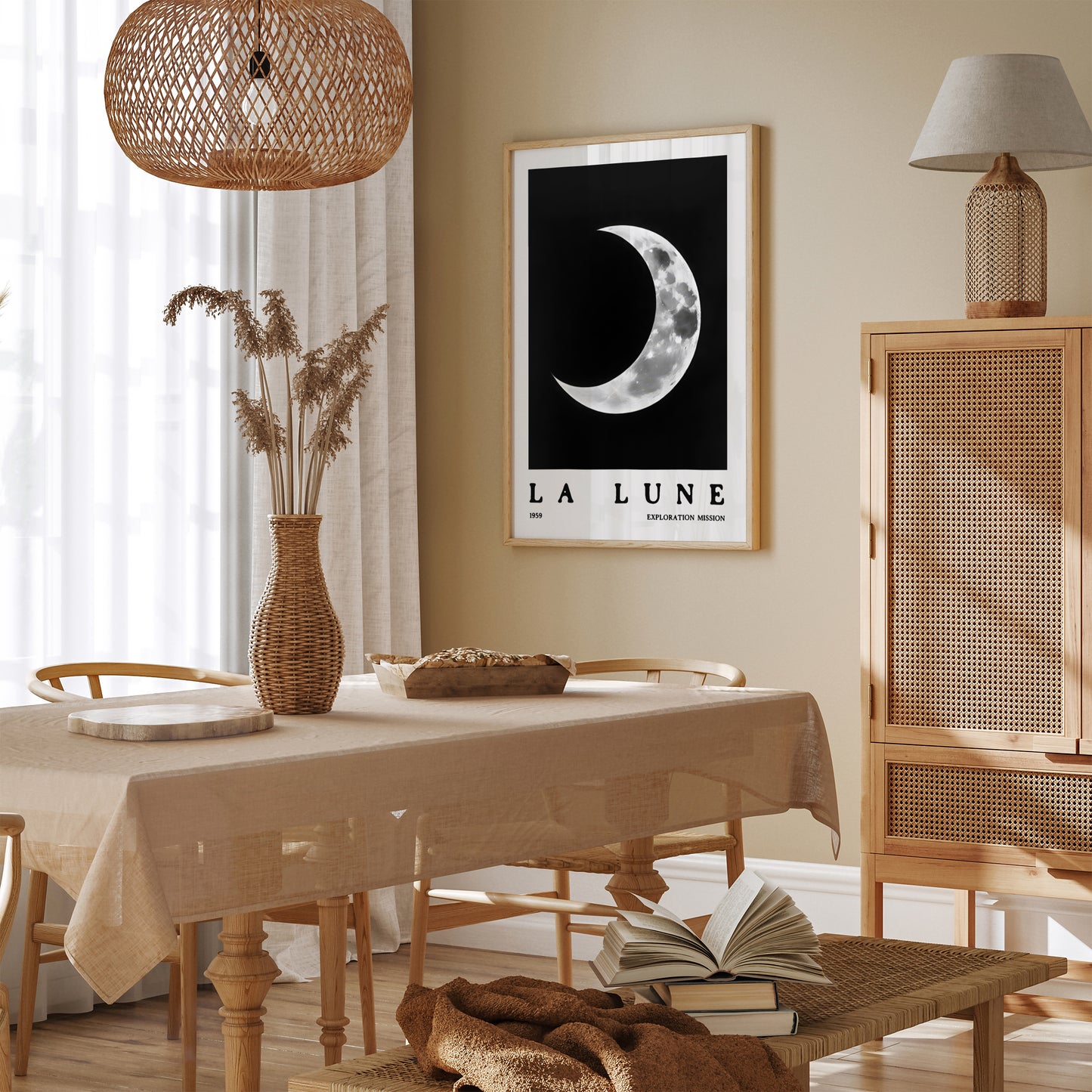 La Lune 1959 Moon Poster