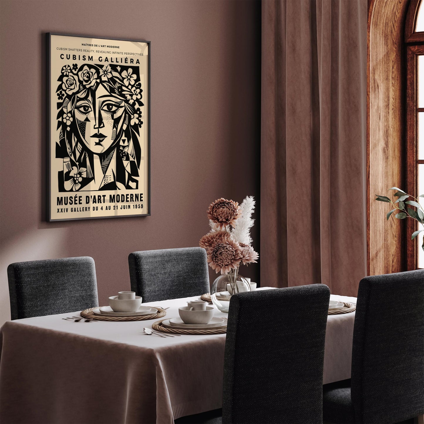 Cubism Gallery Wall Art Print