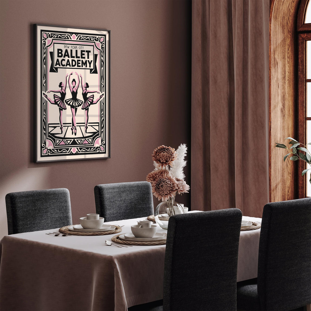 New York City Ballet Academy Poster