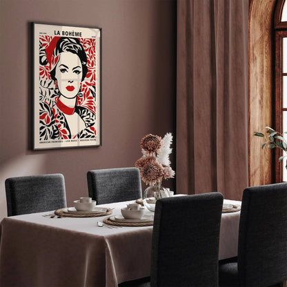 La Bohème Opera Poster – New York City Art Print