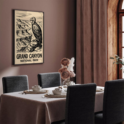 Grand Canyon National Park Travel Poster