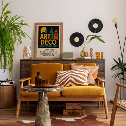 Art Deco Exhibition Vintage Poster