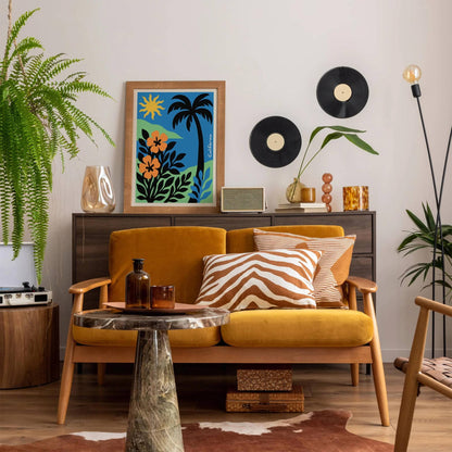 California Tropical Nature Poster