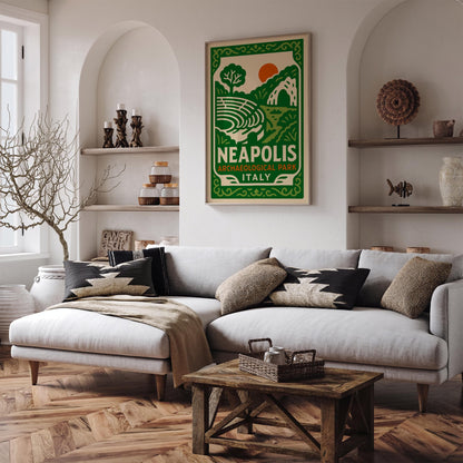 Neapolis Archaeological Park Poster - Sicily Italy Wall Art