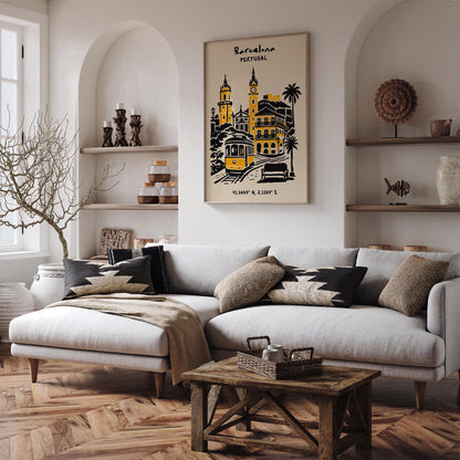 Barcelona Spain Poster 2026 – Travel Wall Art Print