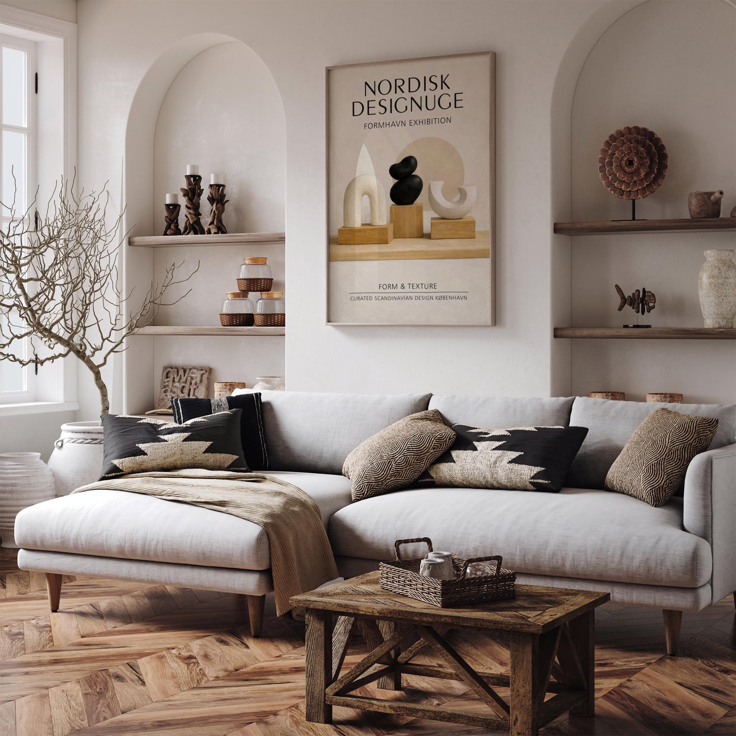 Scandinavian Modern Exhibition Poster