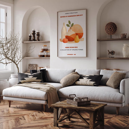 Scandinavian Simplicity Exhibition Poster