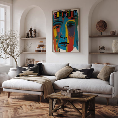 Art Exhibition Artistic Wall Art Print