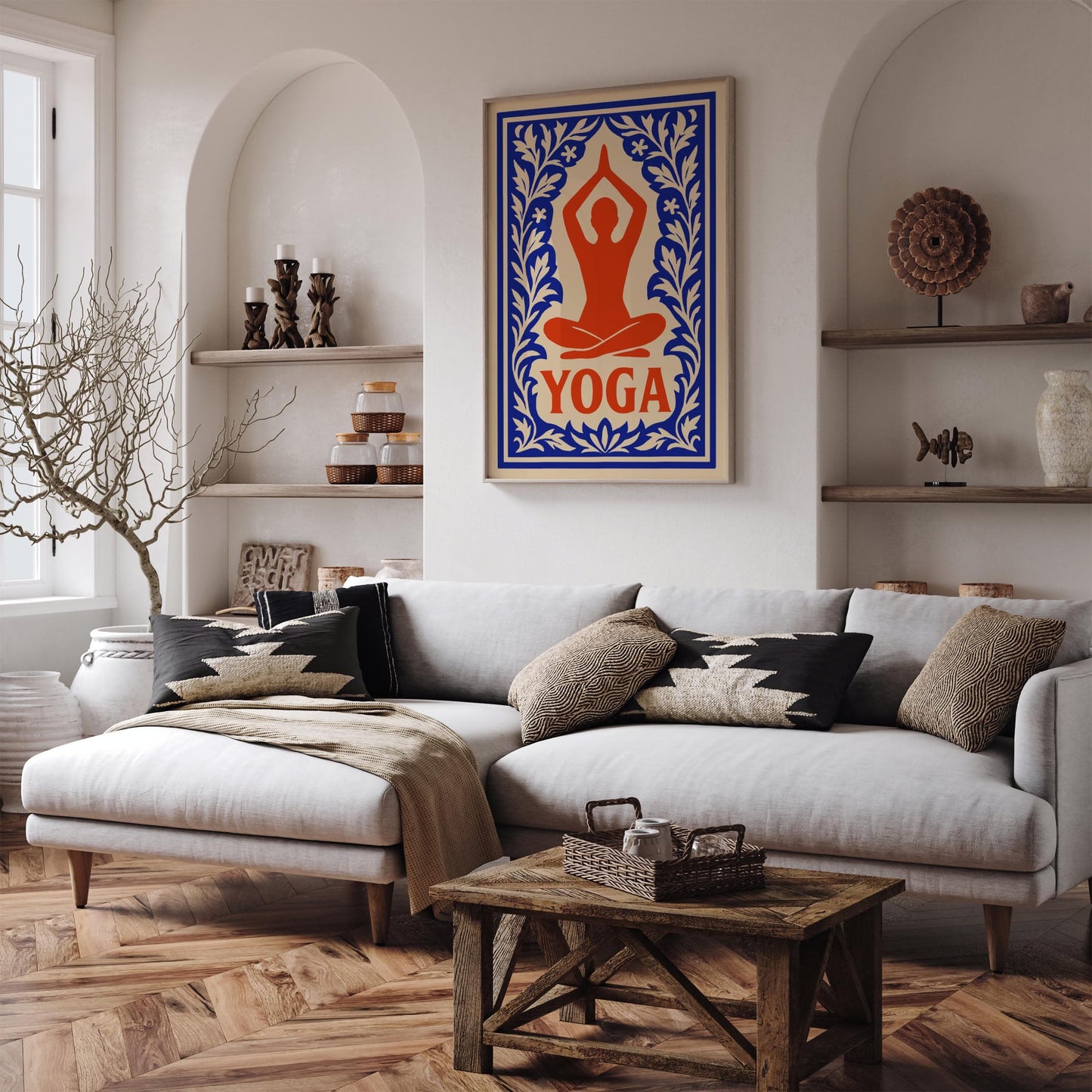 Yoga Balance Wall Art Print