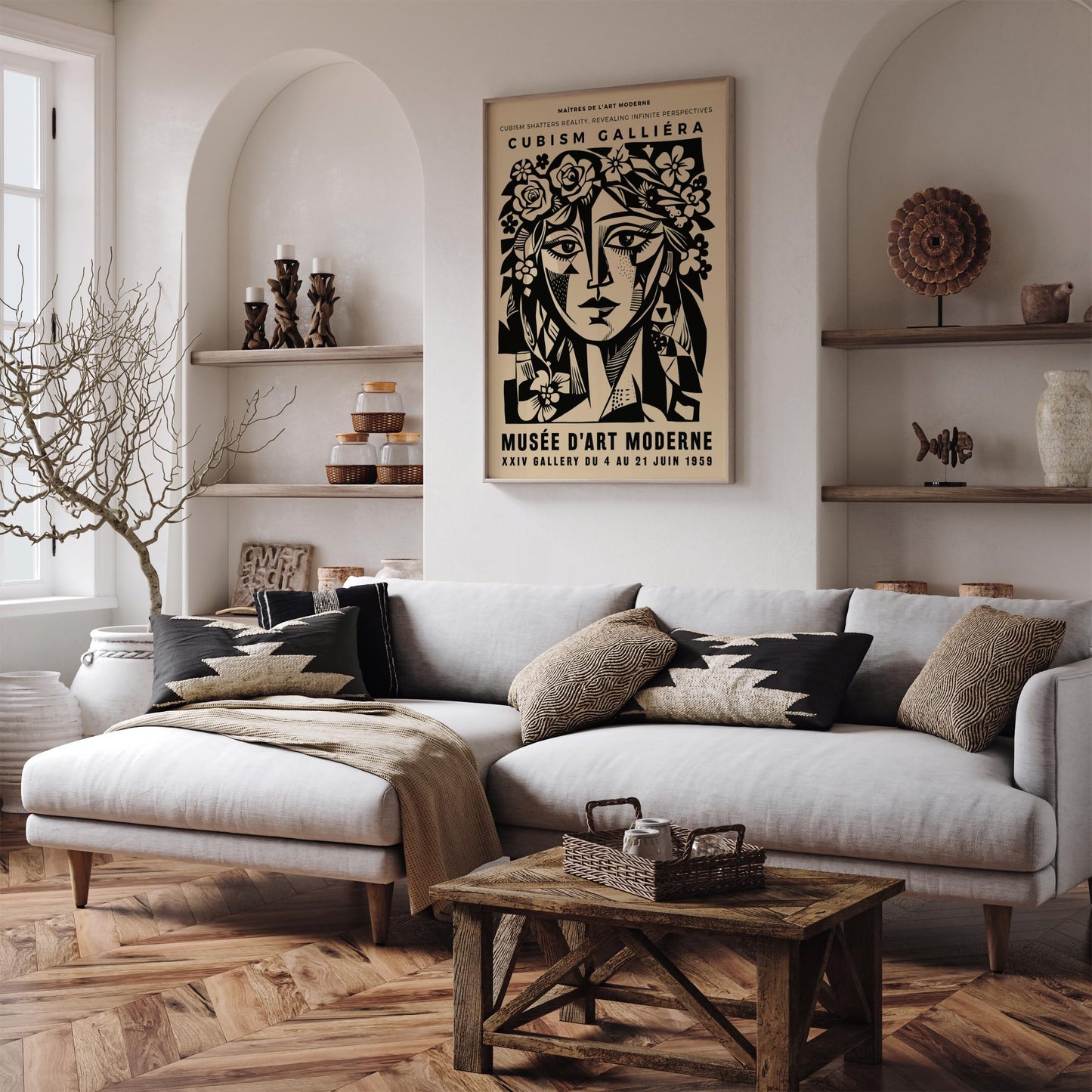 Cubism Gallery Wall Art Print