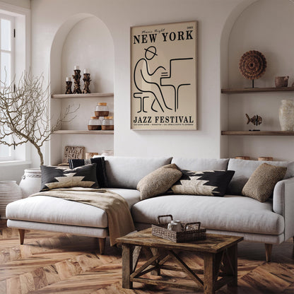 NYC Manhattan Jazz Club Art Poster
