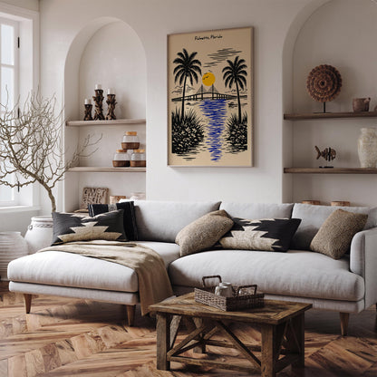 Palmetto Florida Poster