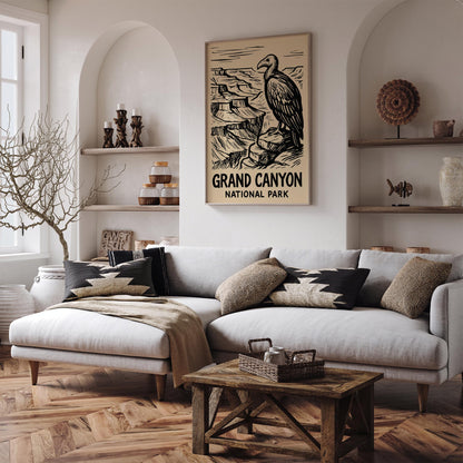 Grand Canyon National Park Travel Poster
