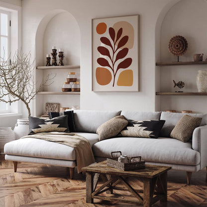 Modern Aesthetic Leaf Poster 2025