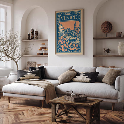 Venice Italy Travel Poster