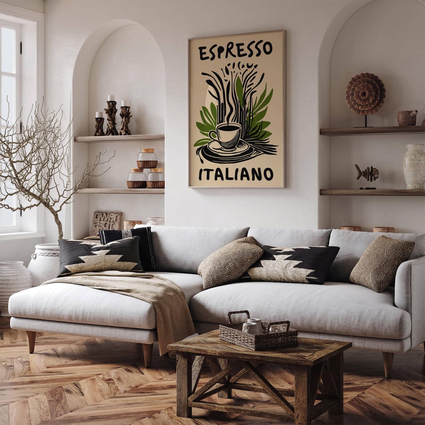 Espresso Italiano Kitchen Wall Art Print