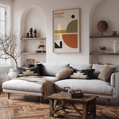 Bauhaus Definition Poster - Geometric Minimalist Art Print