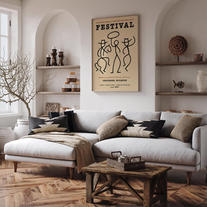 Frontier Rodeo & Western Celebration Festival Poster