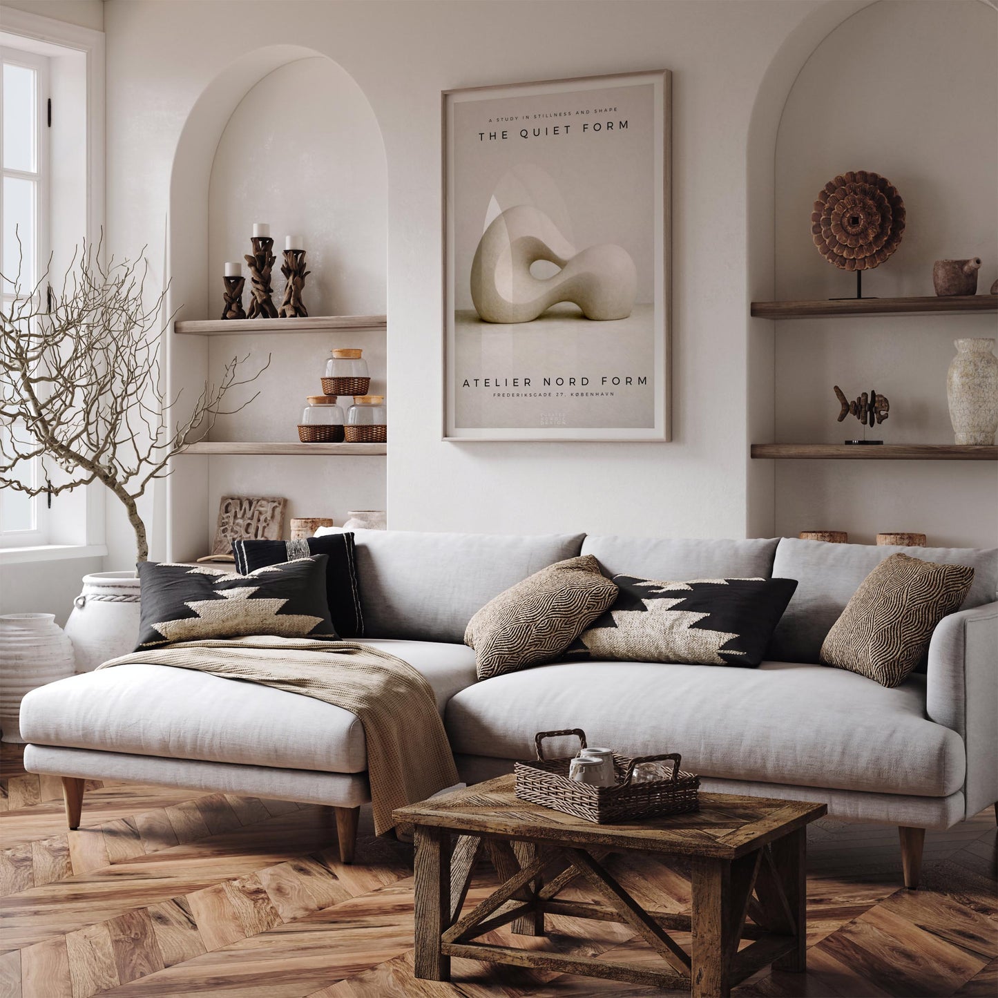 The Quiet Form Nordic Exhibition Print