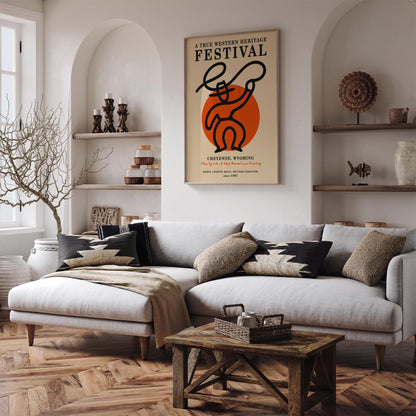 Cheyenne Frontier Days Festival Poster
