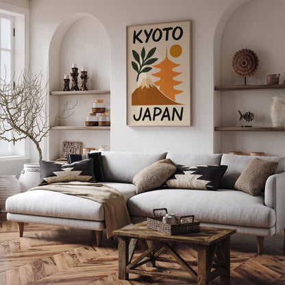 Kyoto Japan Modern Poster