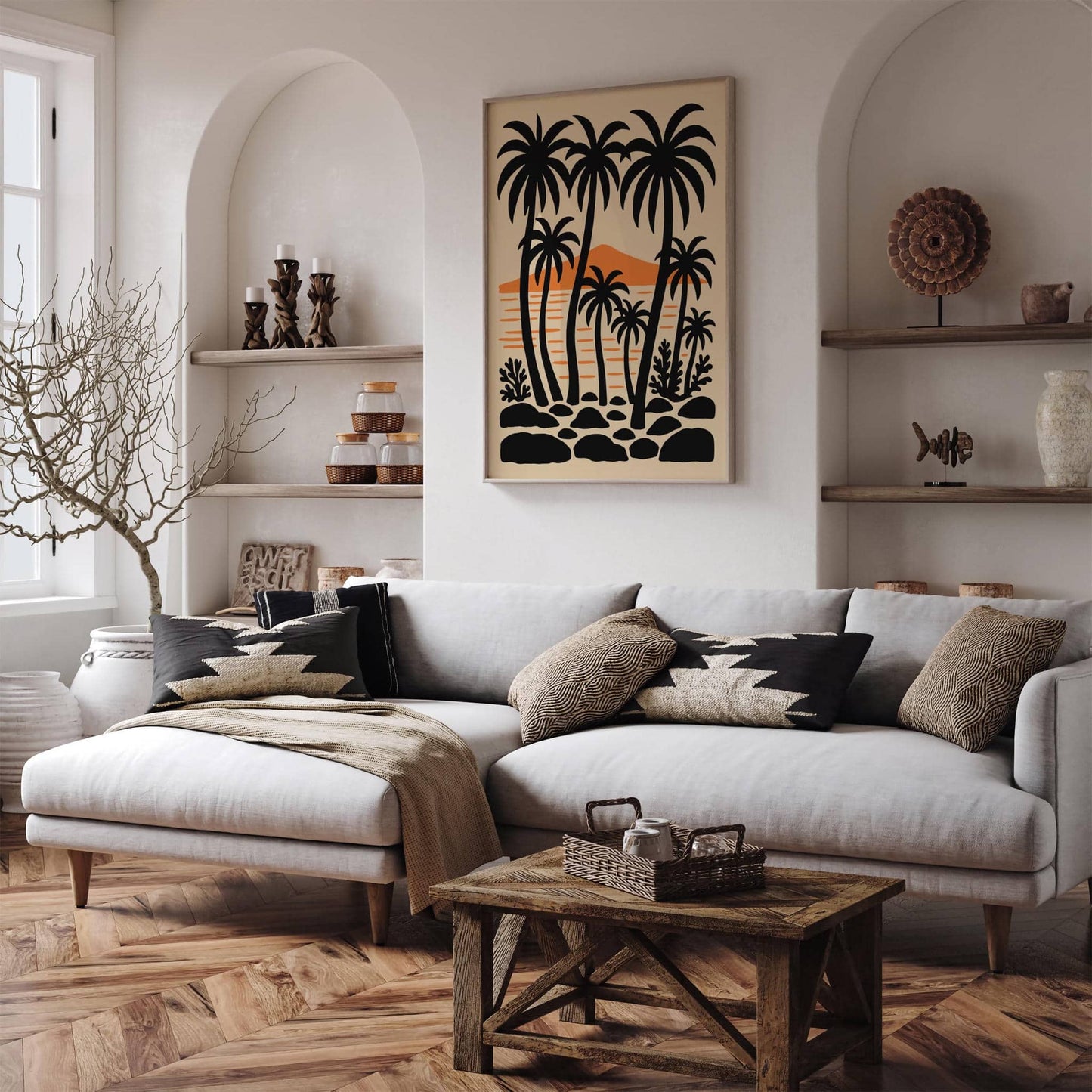 Tropical Landscape Wall Art – Stunning Beach Print