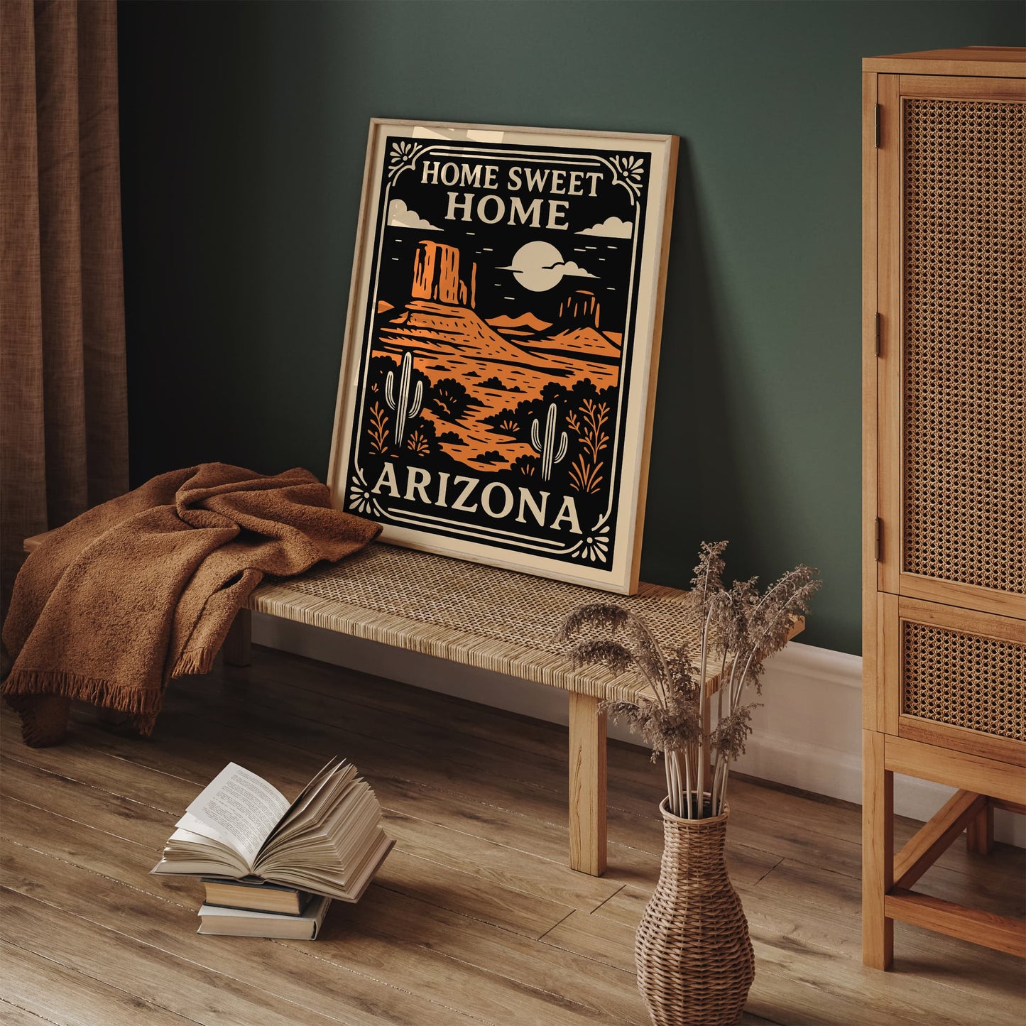 Home Sweet Home Arizona Travel Poster