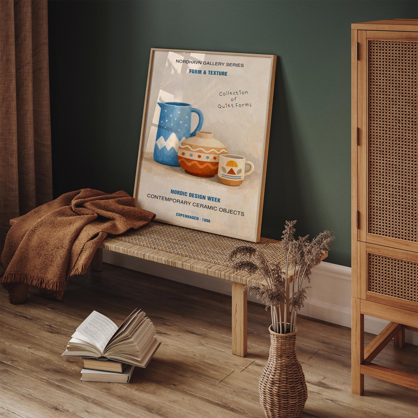 Scandinavian Ceramic Poster