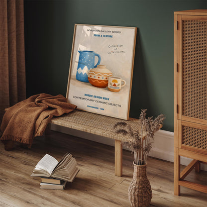 Scandinavian Ceramic Poster
