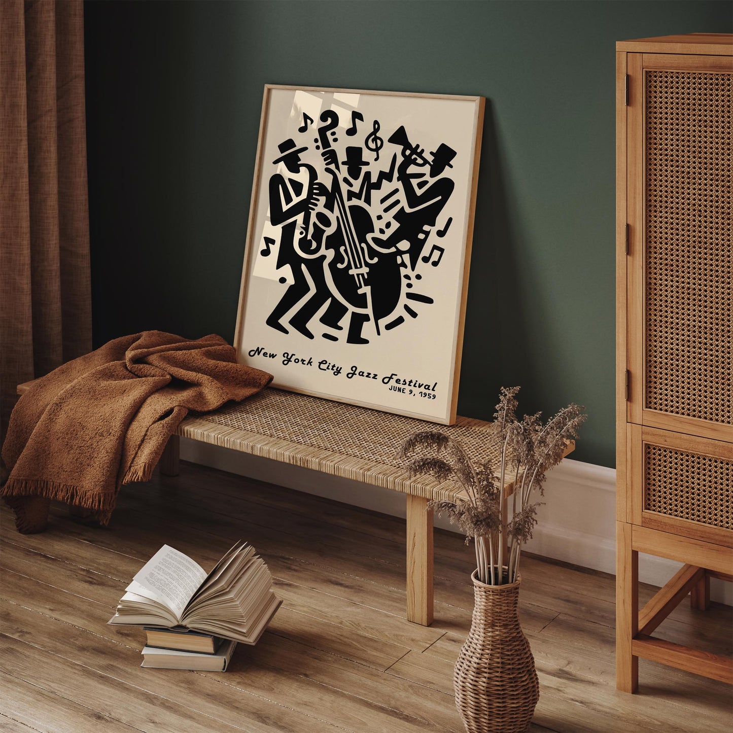 New York City Jazz Festival Poster - Jazz Wall Art