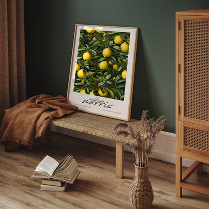 William Morris Lemons Kitchen Wall Art