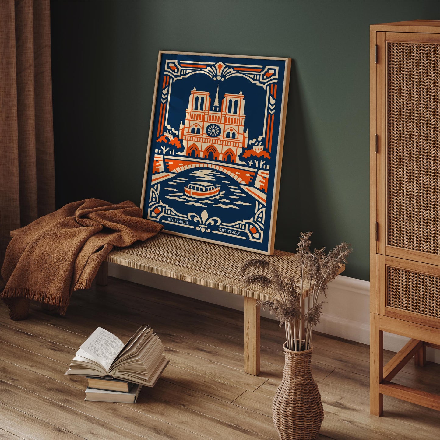 Cathédrale Notre-Dame de Paris Poster