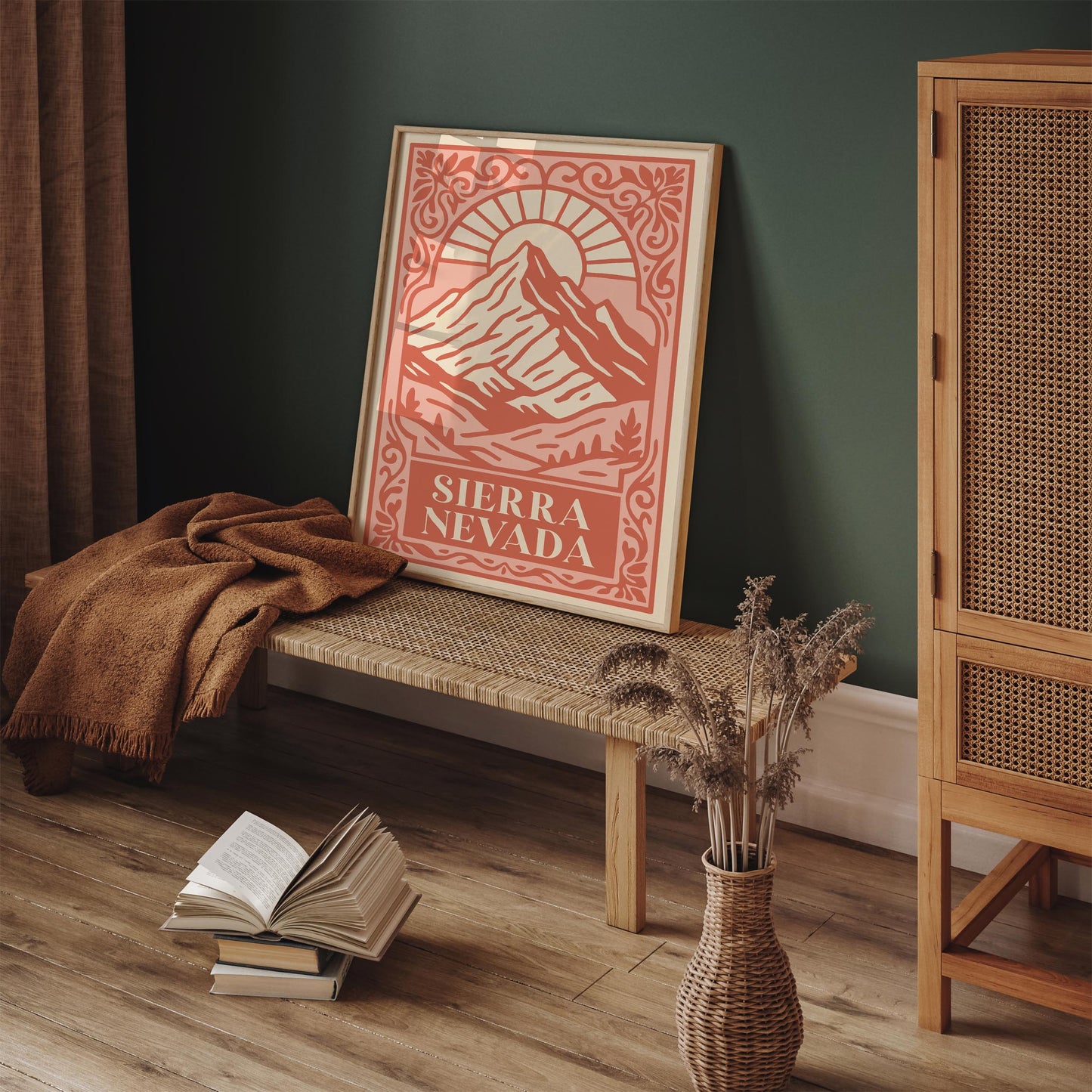 Sierra Nevada Landscape Poster