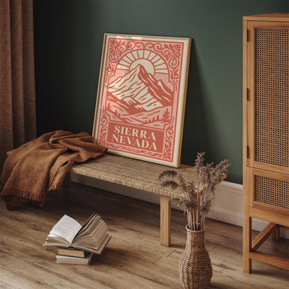 Sierra Nevada Landscape Poster