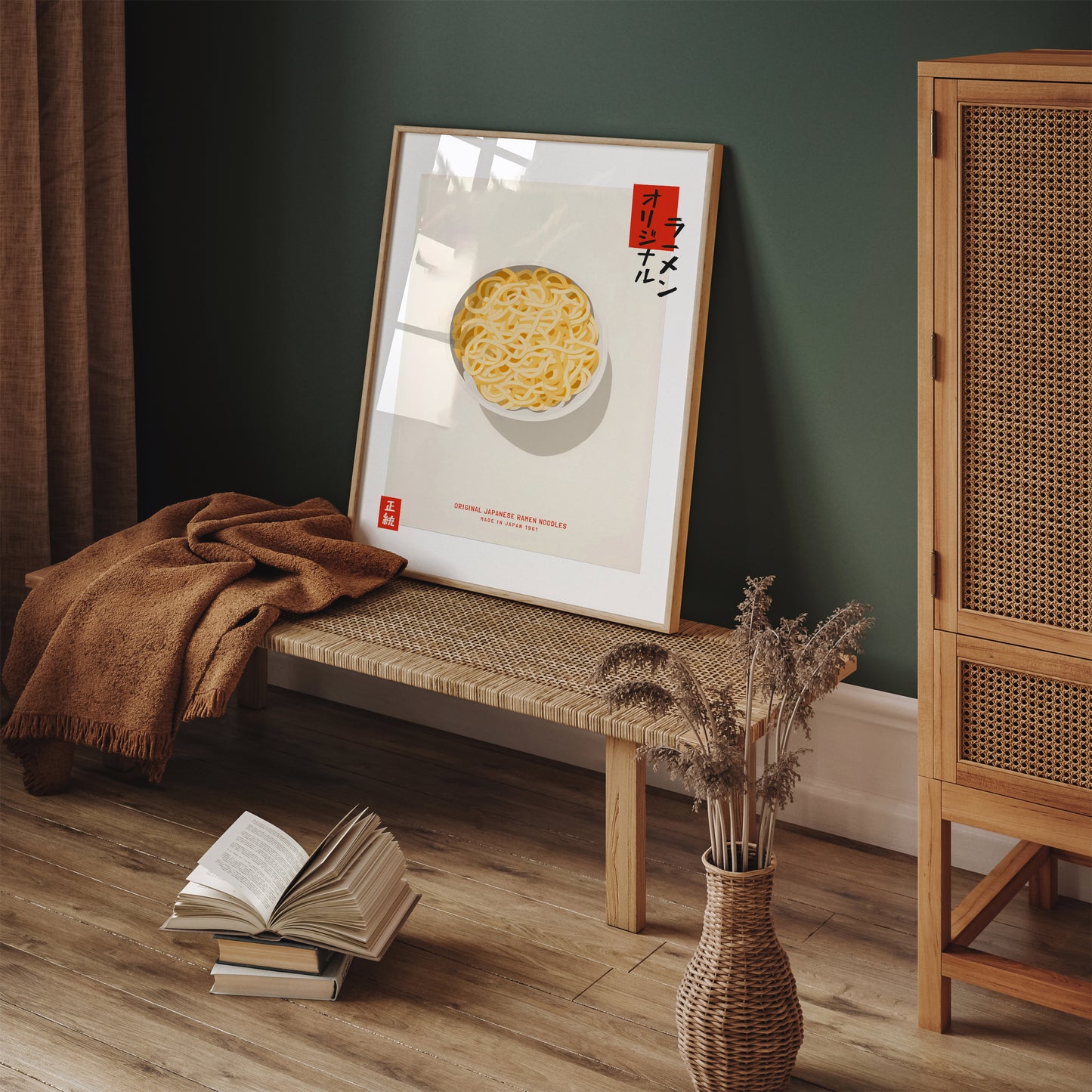 Original Japanese Ramen Noodles Poster