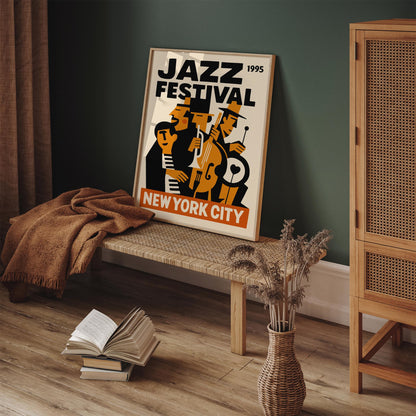 Jazz Festival New York City Poster