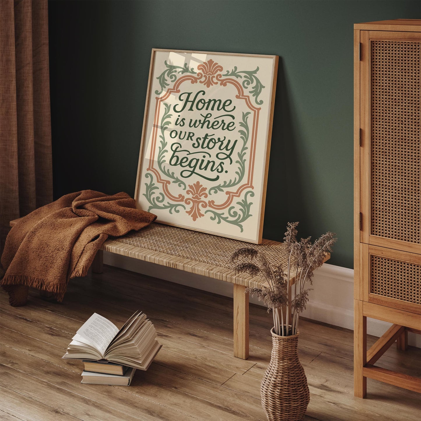 Home is Where Our Story Begins - Château Core Poster