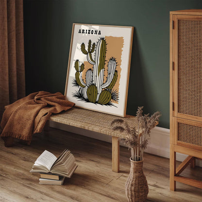 Arizona Cactus Poster